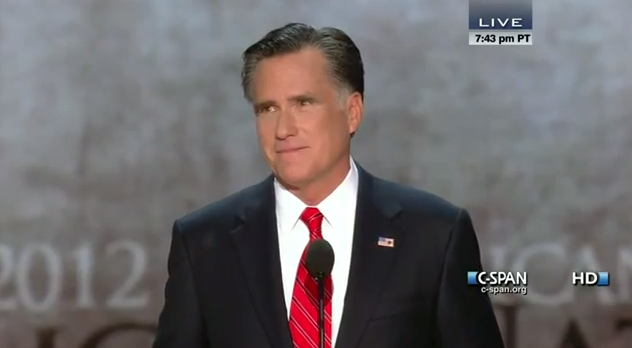 Video: Full Mitt Romney Acceptance Speech